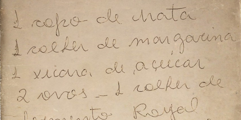 Receitas Culinárias sem nexo