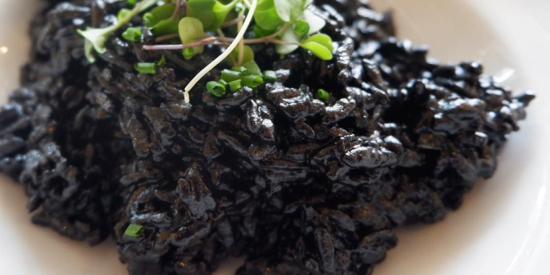 Arroz negro de Chocos